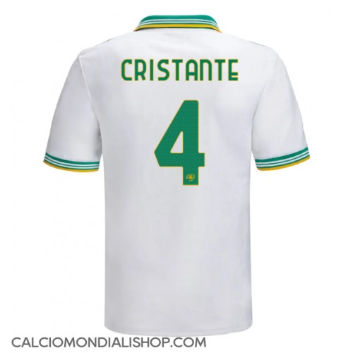 Maglie da calcio AS Roma Bryan Cristante #4 Terza Maglia 2025-26 Manica Corta